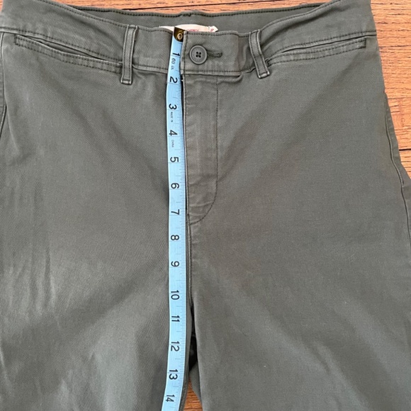 Levi's Premium Vintage Chino Jeans Shady Thyme Green Women's Size 28 - Picture 6 of 9